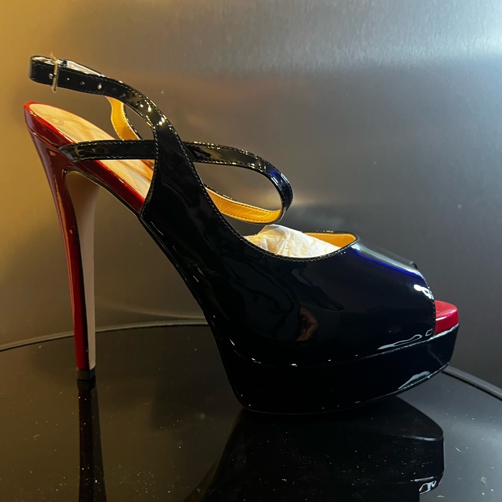 Elegant Black and Red Women's Heels